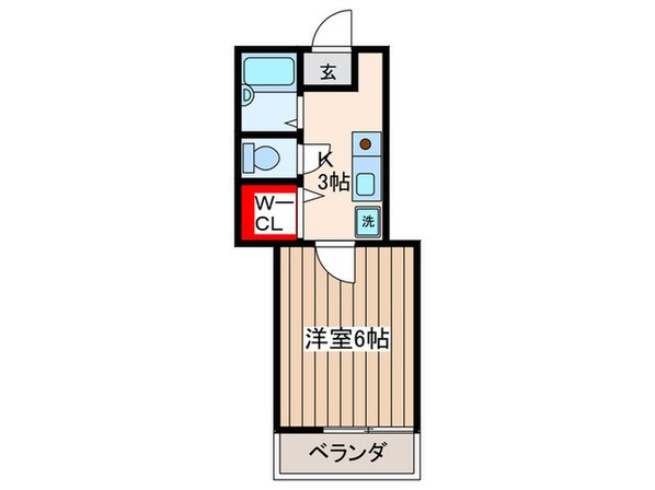 コーポ山本の物件間取画像